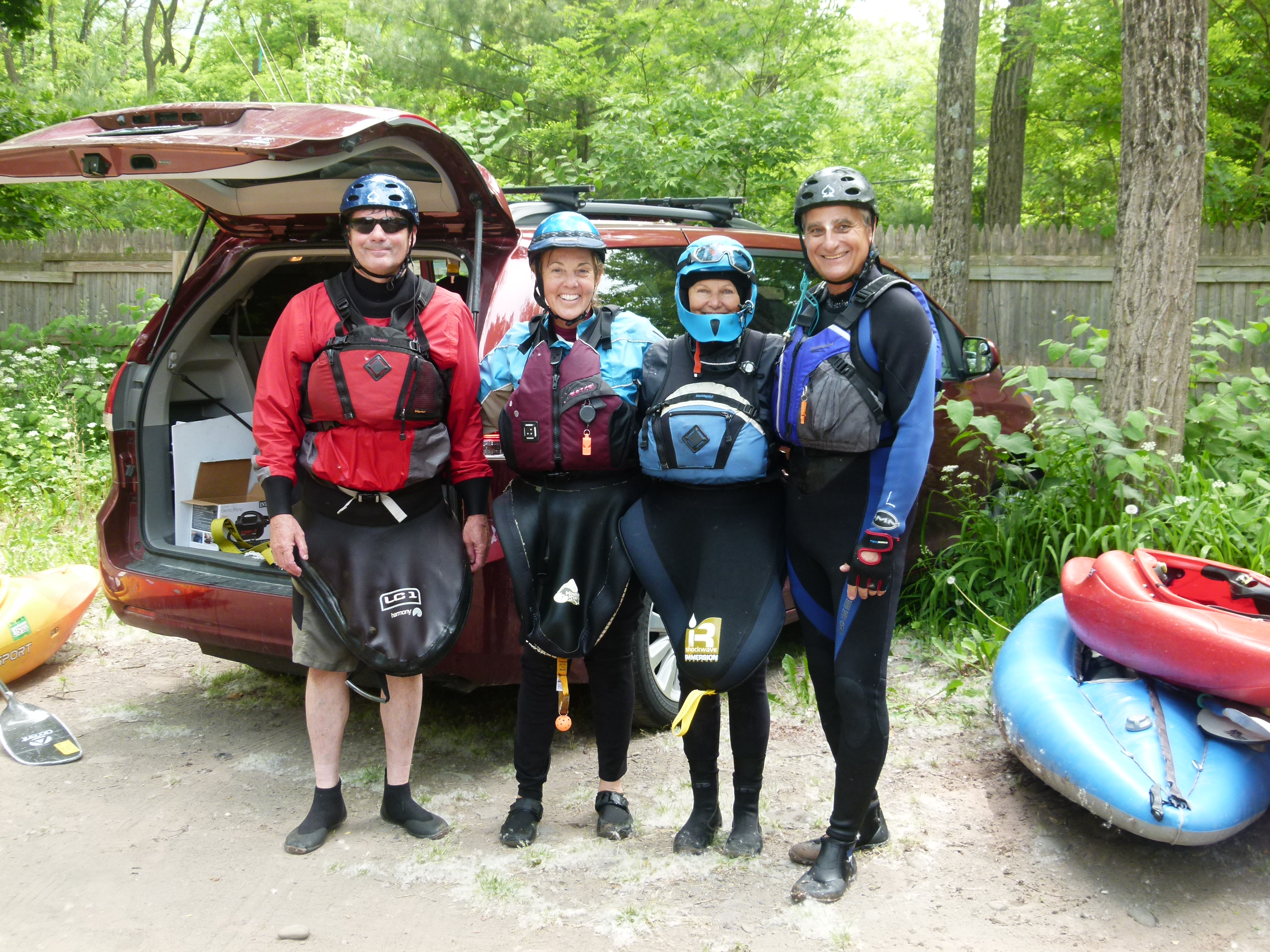 Kayakers Welcome - We'll Portage You & Your gear!