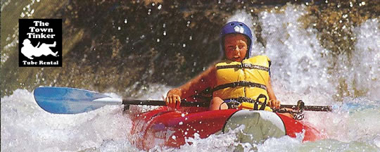 Town Tiinker Tube Rental offers the thrills of Kayaking the Esopus Creek - Your Action in Catskill Park