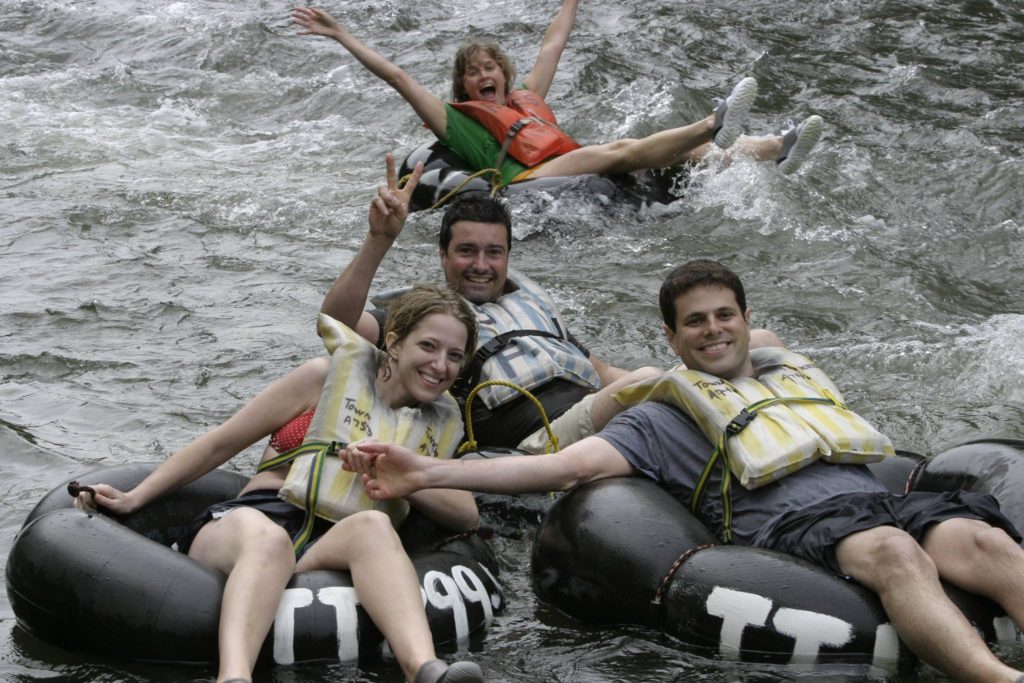 Join us at The Town Tinker Tube Rental tubing the Esopus Creek Today!
